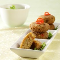 Perkedel Tempe Serundeng