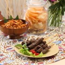 Sate Daging Bumbu Kacang