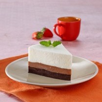 Puding Lapis Vla Cokelat