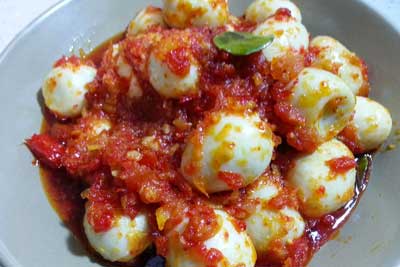 Sambal Goreng Telur Puyuh