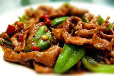 Masakan Tumis Daging Saus Tiram