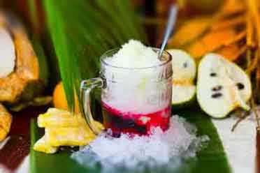 Es Kelapa Muda Campur