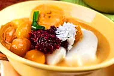 Kolak Ketan Kombinasi