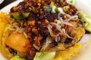 Tahu Telur Bumbu Saus Pedas