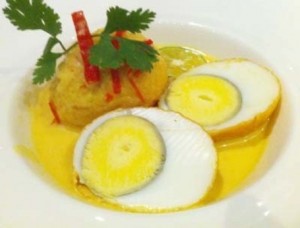 Telur Bumbu Kari