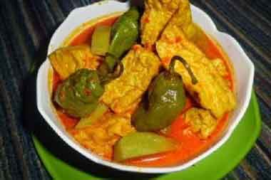 Tahu Pedas Cabai Gendot