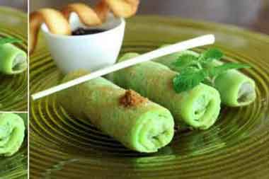 Kue Basah Dadar Gulung Rasa Durian