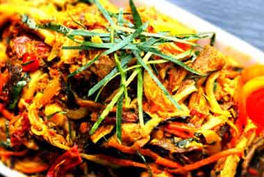 Ikan Tongkol Tumis Sayur