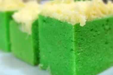Cake Keju Pandan