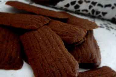 Kue Kering Susu Coklat