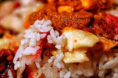 Nasi Gurih Daging Kambing