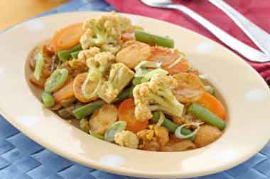 Sayur Campur Bumbu Kari