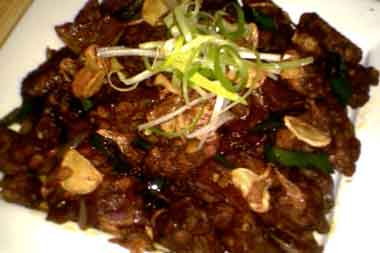 Oseng Tempe Cabai Hijau