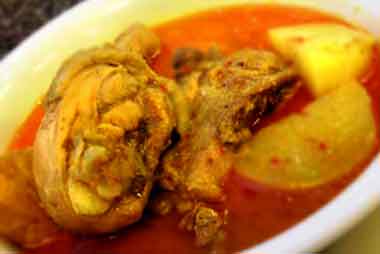 Paha Ayam Masak Kari