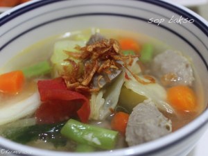 Sayur Sop Bakso