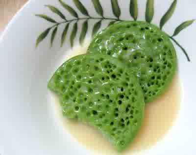 Kue Basah Serabi Pandan