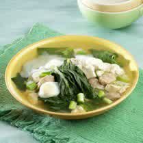 Sup Sawi Telur
