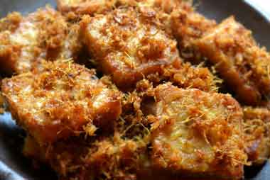 Tempe Goreng Bumbu Lengkuas