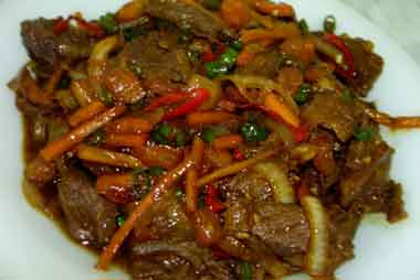 Tumis Daging Bumbu Tauco