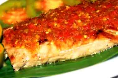 Tuna Bakar Saus Jeruk