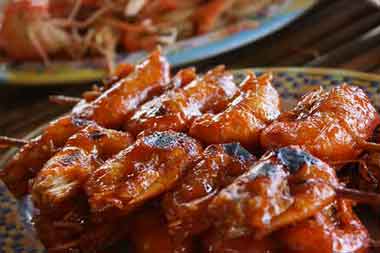 Udang Bakar Madu Mang Engking