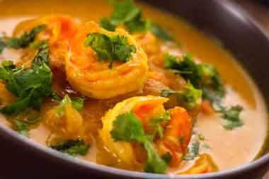 Udang Bakar Saus Kuning