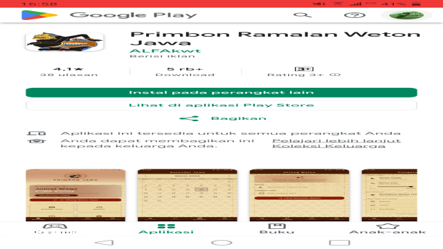 Aplikasi Primbon Jawa Ramalan Kepribadian